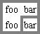 Table with two omitted borders